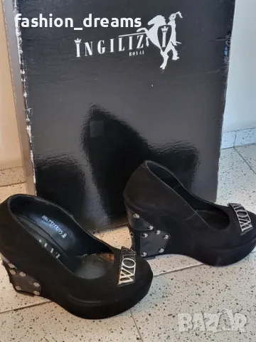 Уникални обувки на платформа INGILIZ