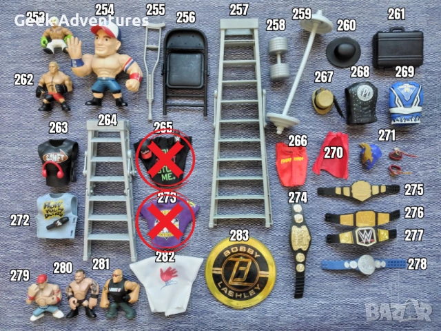 WWE Кеч Колекция - Екшън Фигурки, Аксесоари, Кечисти, Списания, Картички, снимка 12 - Колекции - 47660667