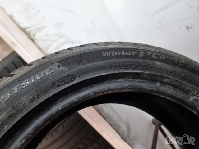 4бр зимни гуми 195/50/16 HANKOOK L02499 , снимка 6 - Гуми и джанти - 49102556