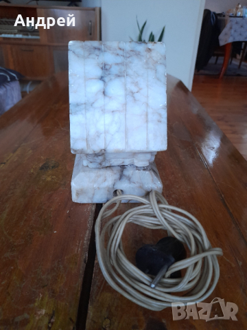 Стара Мраморна лампа, снимка 5 - Други ценни предмети - 44844955