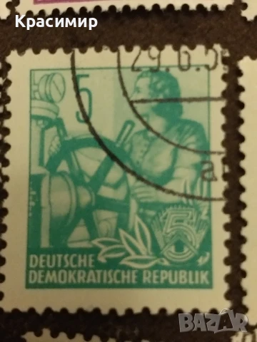 Пощенски марки ГДР.5 годишен план , снимка 16 - Филателия - 51359940
