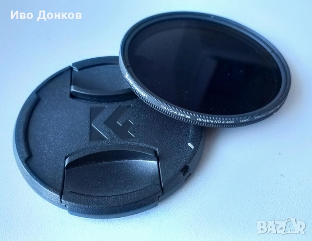 Продавам неутрален ND филтър на резба 77mm - K&F CONCEPT NANO-K Series с variable fader ND2 - ND400., снимка 3 - Обективи и филтри - 52811410
