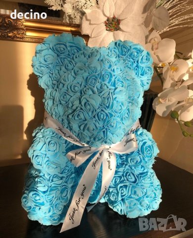 Промо Мече от рози в подаръчна кутия Свети Валентин, снимка 6 - Други - 34798673