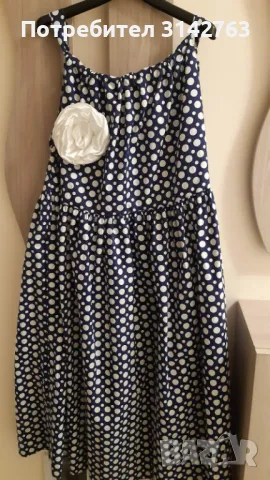 Нова рокля, 100% памук. 