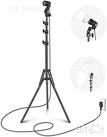 Нова стойка за осветление лампа студийна фотография снимки държач