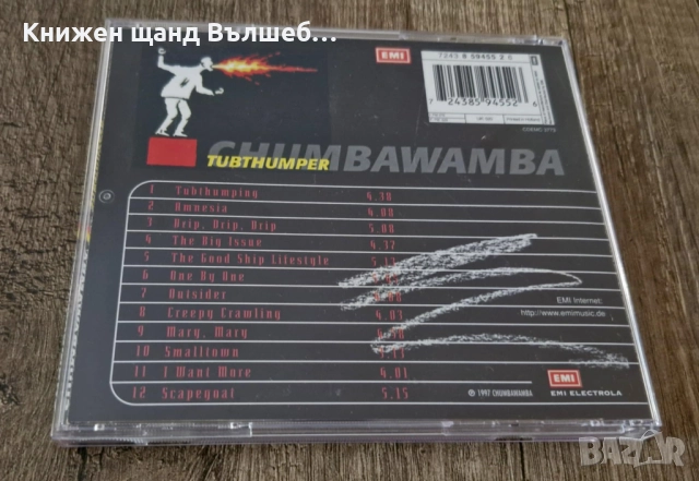 Компакт Дискове - Рок - Метъл: Chumbawamba – Tubthumper, снимка 2 - CD дискове - 51735784