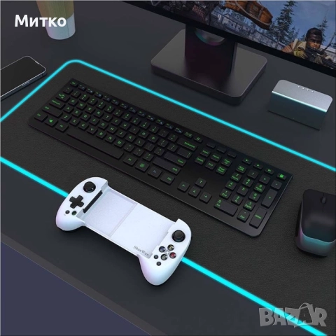 Мобилен контролер ShanWan за Android/iOS/iPhone 15, контролер за смартфон с регулируем джойстик, моб, снимка 6 - Други игри и конзоли - 52922385