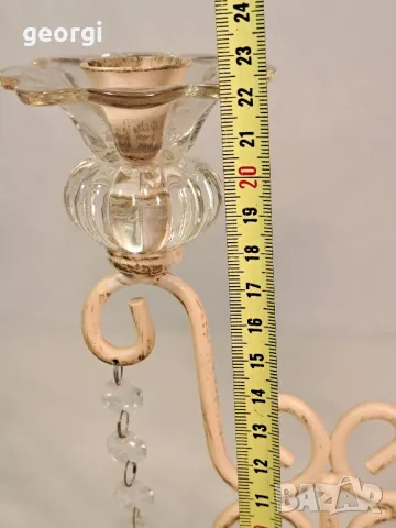 ретро свещник двойка 24/4, снимка 5 - Декорация за дома - 49537829