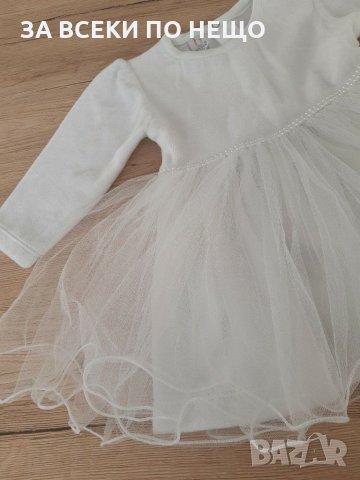  Нежна рокля , снимка 3 - Бебешки рокли - 28584732