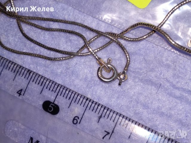 ПРЕКРАСЕН ДИЗАЙНЕРСКИ КОМПЛЕКТ СРЕБЪРНИ КОЛИЕ и ОБЕЦИ СРЕБРО 925 с ПЕЧАТ на БИЖУТЕРА 34428 36286, снимка 10 - Бижутерийни комплекти - 39494106