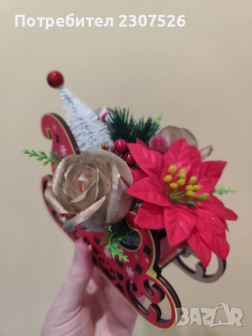 Коледен сувенир , снимка 5 - Декорация за дома - 52628449
