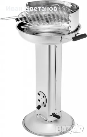 Колонна скара Bavaria на дървени въглища от неръждаема стомана