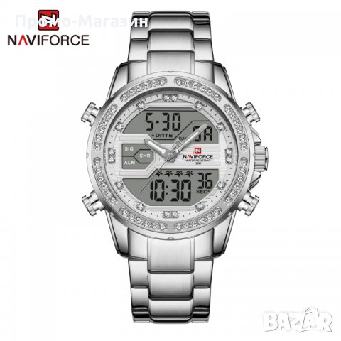 Мъжки часовник NaviForce многофункционален NF9190 SW. 