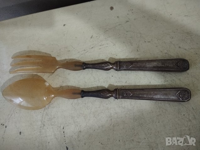 барокови прибори за сервиране-комплект, снимка 3 - Други ценни предмети - 42970728