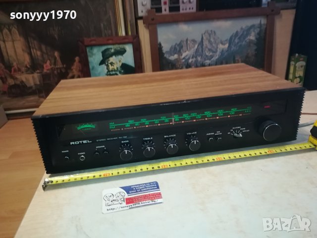 ROTEL RX-152 RECEIVER-ВНОС SWISS 0102241028, снимка 4 - Ресийвъри, усилватели, смесителни пултове - 44078461