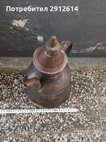 Стар меден ибрик, снимка 6 - Декорация за дома - 51702920