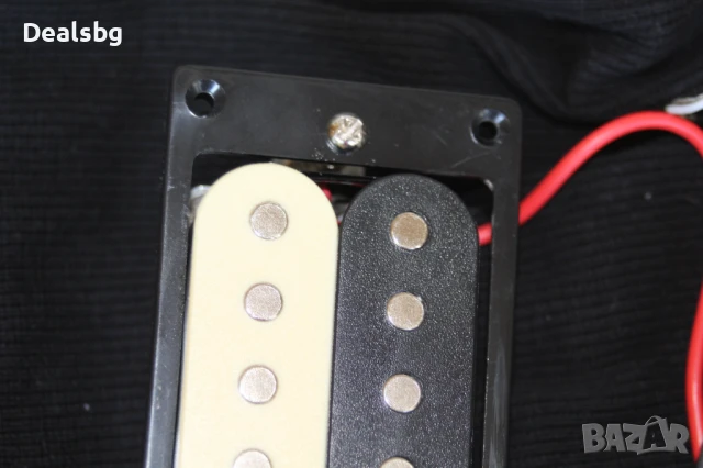 Комплект зебра хъмбъкери с РАМКИТЕ, снимка 3 - Китари - 51141388