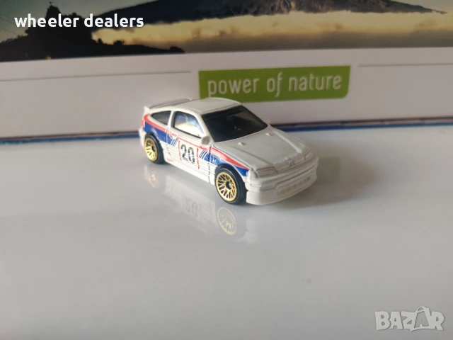 Метална количка Hot Wheels 88 Honda CR-X 1/64, снимка 7 - Колекции - 50745240