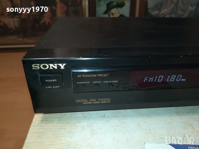 SONY ST-S211 TUNER-MADE IN JAPAN-ВНОС SWISS 0412231848, снимка 2 - Ресийвъри, усилватели, смесителни пултове - 43272510