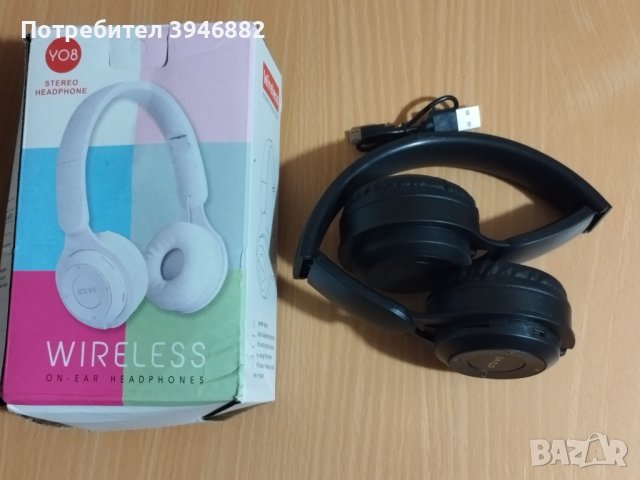 Нови сгъваеми безжични слушалки, снимка 3 - Слушалки и портативни колонки - 43491849