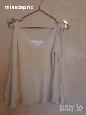 Ефектна блуза Манго, снимка 3 - Блузи с дълъг ръкав и пуловери - 28087835