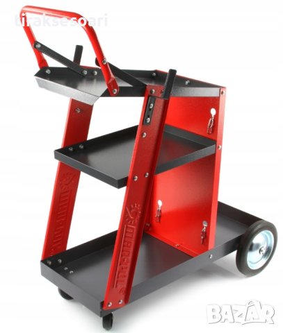 Количка за заваръчни апарати MAR-POL M6610, 60 кг, снимка 2 - Други инструменти - 43897624