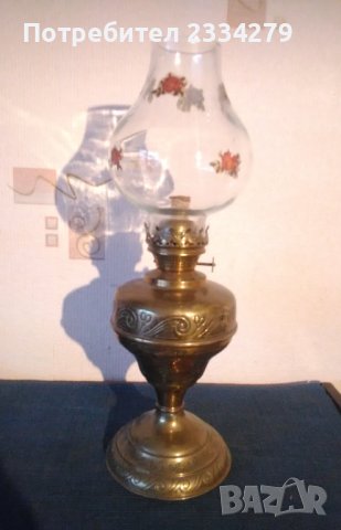 Автентична газена лампа,стара швейцарски произход., снимка 2 - Антикварни и старинни предмети - 39831431