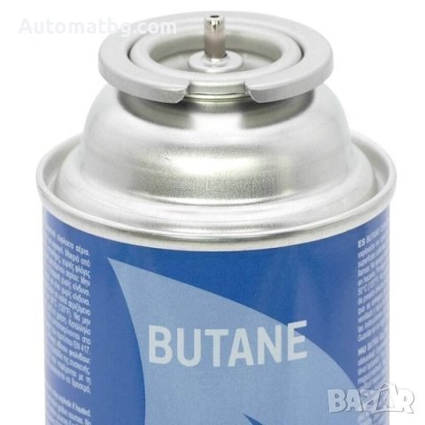 Газова бутилка Automat, Еднократен патрон, 227гр, Син, снимка 2 - Газови котлони - 40690374