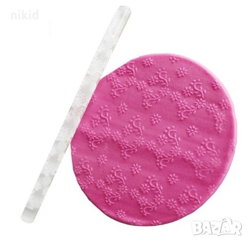 Маргаритки Прозрачна релефна текстурна точилка за фондан украса торта сладки