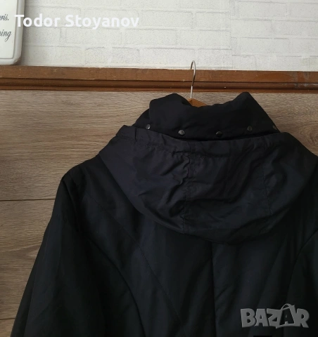 Черно зимно яке , снимка 3 - Якета - 53585077