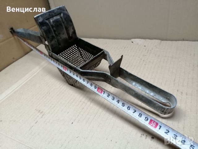 Стара Соц Ръчна Преса. , снимка 12 - Антикварни и старинни предмети - 37241471