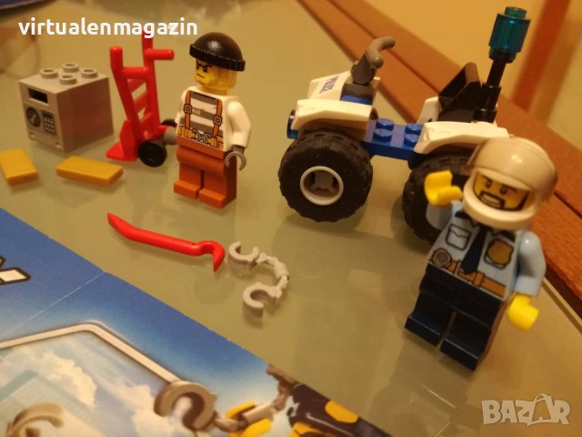 Конструктор Лего - модел LEGO City 60135 - ATV Arrest, снимка 4 - Конструктори - 38235717
