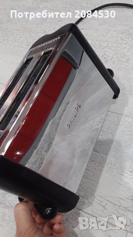 Тостер PHILIPS/иноксов , снимка 3 - Тостери - 34577943