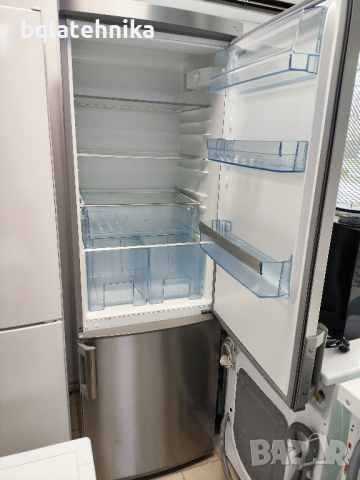 иноксов хладилник с отделен фризер , снимка 8 - Хладилници - 44843441