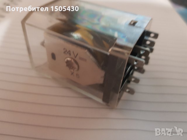Реле PR41C 24V DC, снимка 4 - Друга електроника - 27012004