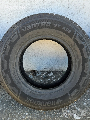 4×Зимни гуми Hankook 185/80 R14C като нови