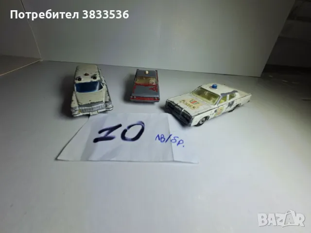 Мачбокс стари метални колички, снимка 1