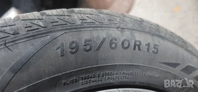 Джанти Honda Civic 15" 4х100 с нови всесезонни гуми, снимка 4 - Гуми и джанти - 52804960