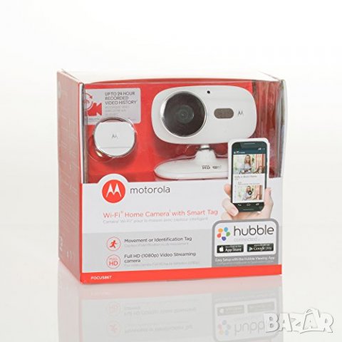 Безжична WLAN/Wi-Fi видеокамера Motorola FOCUS 86T, Датчик за врата или прозорец, Smart Tag, Интелиг, снимка 4 - Комплекти за видеонаблюдение - 26998778