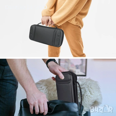 Калъф комплект аксесоари за Nintendo Switch 2 кейс протектор стъкло и капачки, снимка 5 - Калъфи, кейсове - 53480749