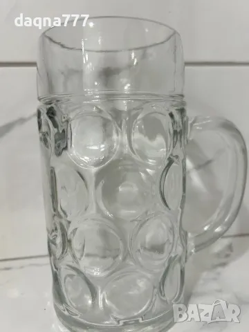 Нова немска халба бира 1 литър, снимка 5 - Чаши - 49526166