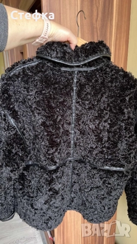 Палто-късо от еко кожа,,MINUS’, снимка 4 - Палта, манта - 52358815