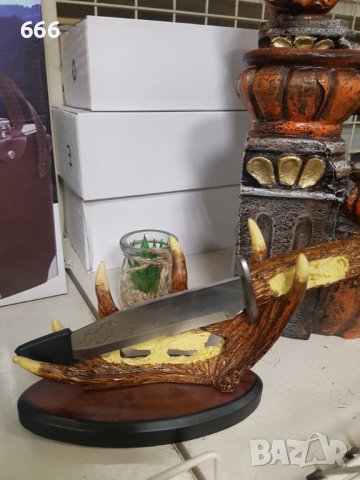 Нож  с декорация, снимка 3 - Ножове - 43156545