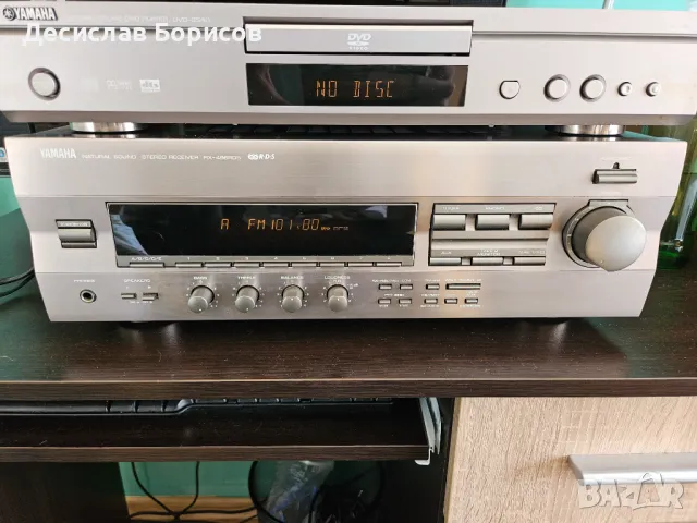 Yamaha ресийвър със CD Yamaha, снимка 13 - Ресийвъри, усилватели, смесителни пултове - 49458456