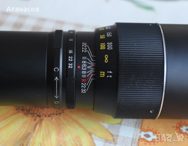  Обектив Petri TRAVENAR TELE 400 mm 1:6.3 на M42 резба, снимка 5 - Обективи и филтри - 51220735