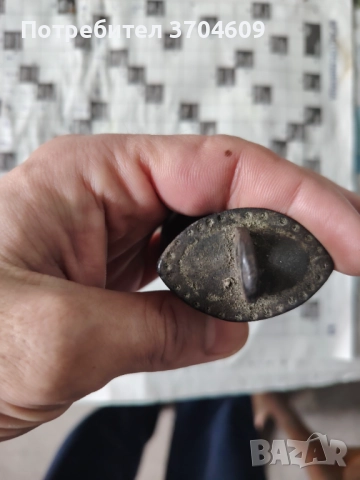 Стар възрождендки чан, звънец, снимка 4 - Антикварни и старинни предмети - 52884774