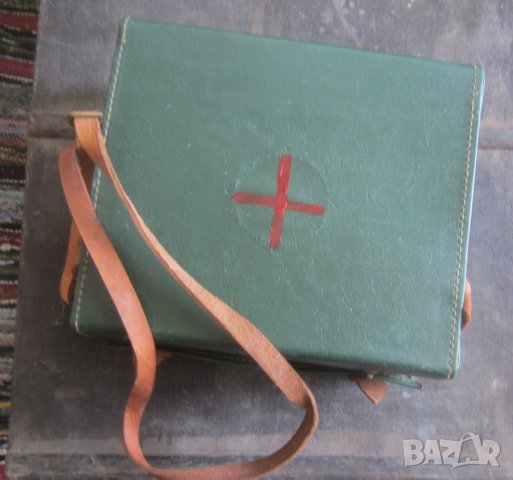 Стара медицинска докторска военна чанта 3 бр различни, снимка 3 - Колекции - 33342510