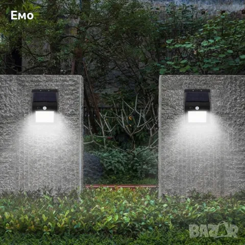 Градинска соларна лампа с 2,5-метров кабел H LED16, снимка 2 - Соларни лампи - 47729974