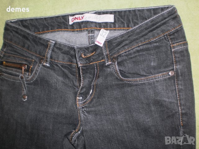 Дамски слим дънки ONLY, размер 32, снимка 10 - Дънки - 37889763