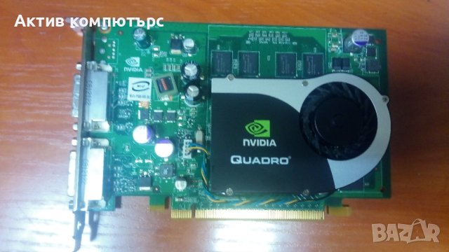 Видеокарта NVidia Quadro FX570 256MB DDR2 128-bit 2xDVI PCI-E